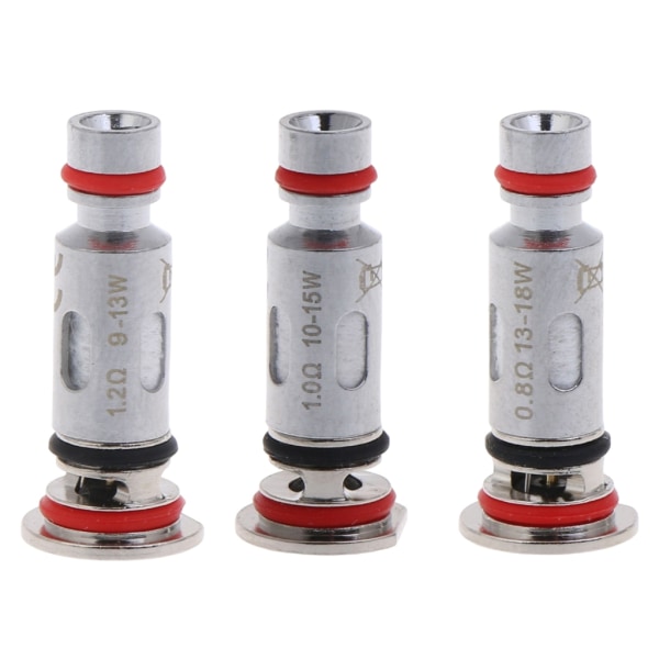 5 st/lot 0,8/1,0/1,2 ohm UN2 Meshed-H Coils Kostymbyte metallspolar för Caliburn G Pod /KOKO Prime Vaper Starter Kit 1.0ohm