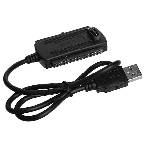 USB 2.0 till IDE Sata Converter Adapter med kabel för 2.5 3.5 hårddisk hårddisk HDD Plug & for Play Ingen drivrutin behövs