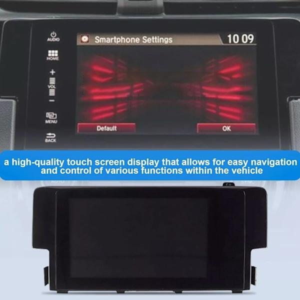 Erstatnings Navigation Digitizer Radio Navigation Display til 1.5L 2.0L