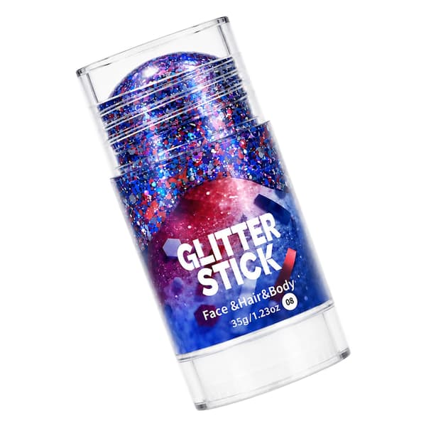 Makeup Glitter Stick til Performere Amatørkunstnere Opbyggelig Dækning 35g