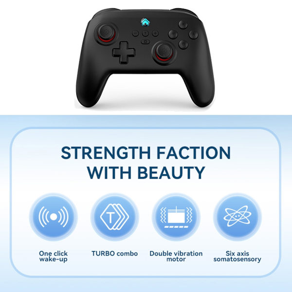 Ny trådlös Bluetooth-kompatibel Gamepad för NS SwitchPro Controller Limited Theme Joystick för PC och SwitchPro OLED-spel Pink