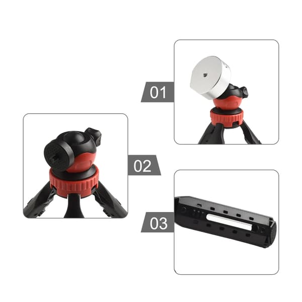 Satellitstang Monteringssæt med Tripod Adapter Tripod Beslag til Mini V4