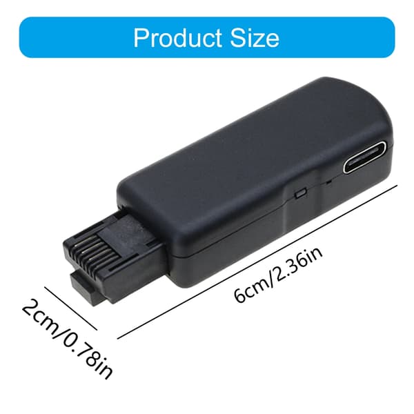 Spelkabel Typ C Kabelset USB-adapter för P4 Spelkonsol FW 9.0-11.0 System