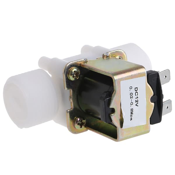 3/4\" til DC 12V PP N/C Elektrisk Magnetventil til Ventilstyring Vandafleder