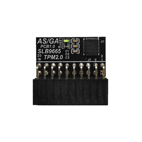 TPM1.2 Sikkerhedsmodul 20Pin LPC Computer Adapter Erstatning for Forbedringer