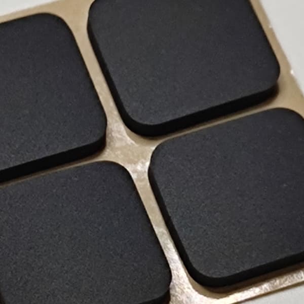 4 st AntiSlide tangentbordsstödkudde ergonomisk för minispel