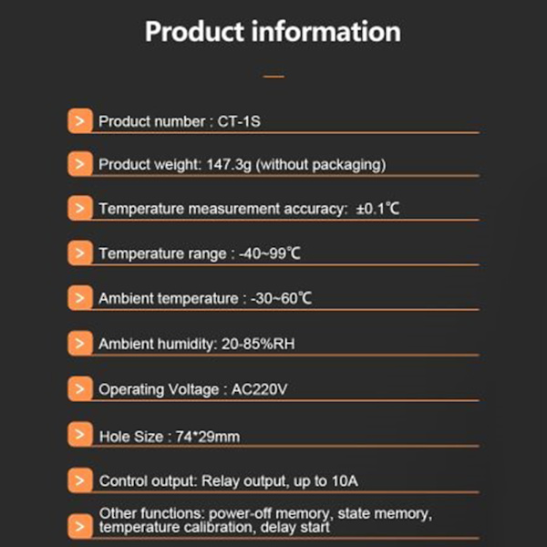 Multifunktions LED digital termostat temperaturregulator för hembryggning bryggjäsning Kylskåp Inkubator Växthus