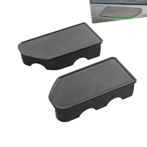 Bakre sengeskinnedeksel ABS Stake Pocket Covers Skinnehullsplugger Par for ilverado