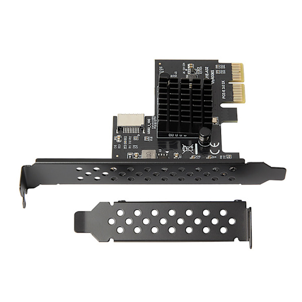 PCI-E 2X til USB3.1 A-Key Gen2 Front Type-E Udvidelseskort, 10Gbps Type-E Intern 20-Pin Frontpanel Konnektor Riserkort