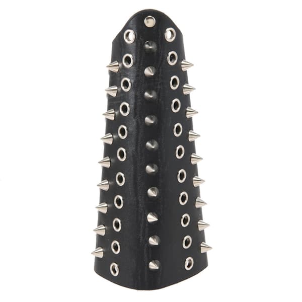 Nitar dubbade armskydd snörningsdesign PU-armbågar för scenshow
