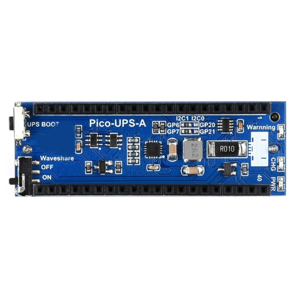 UPS-modul avbrottsfri power körs under laddning Monitorbatteri för Raspberry Pi Pico Li-po-batteri