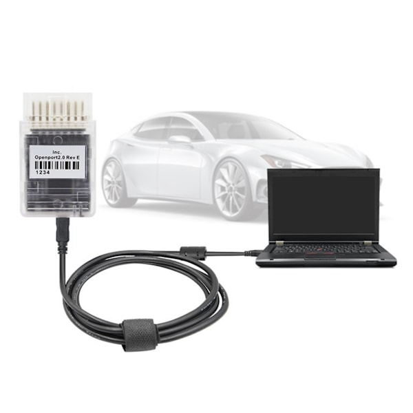 Auto Chip Tuning Verktyg Kabel OBD2 Scanner för Bilfelsökning Tactrix Openport2.0