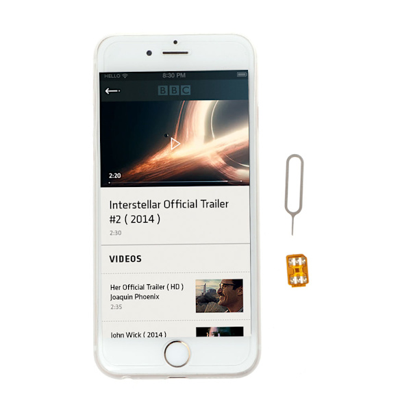 Reparera reservdelar RSIM R12 Smart Activation Unlock Kit för IOS-telefon