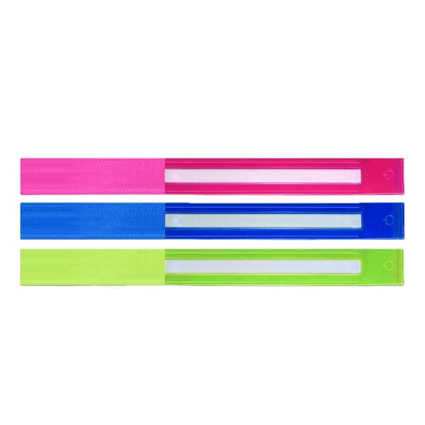 Andningsbart LED-armband USB C Snabbladdning Reflekterande Utrustning för Utomhusaktiviteter Blue