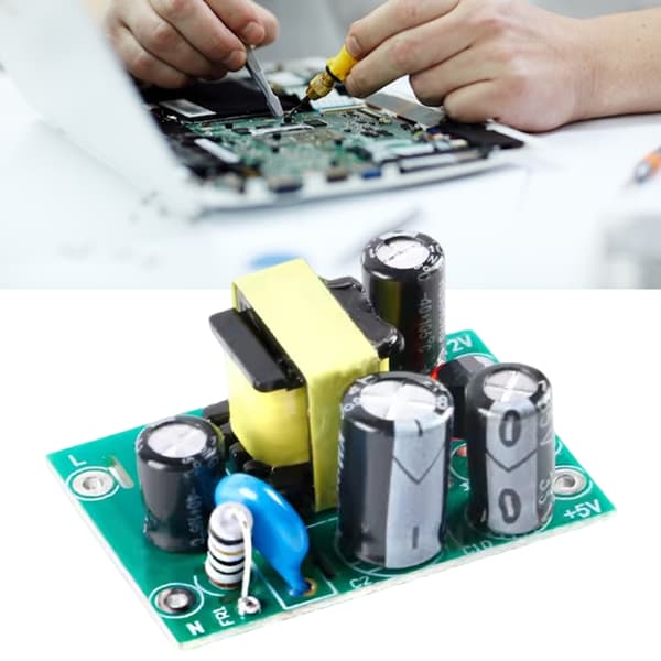 Højeffektiv ACDC Isoleret Strømmodul Board AC 110V-220V til DC5V 12V