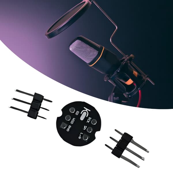 Præcis ICS 43434 Omnidirektionel Mikrofon I2S Interface 61dBA Lille størrelse