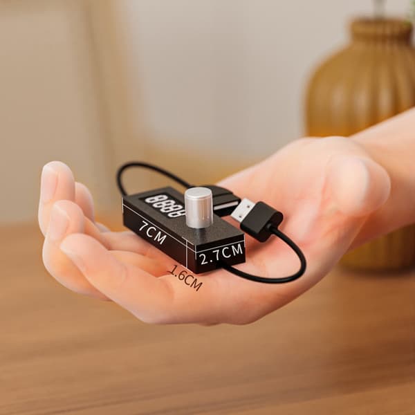 USB Strømafbrydelsestimer Styrekabel til Hjemmeelektronik Nem Opsætning