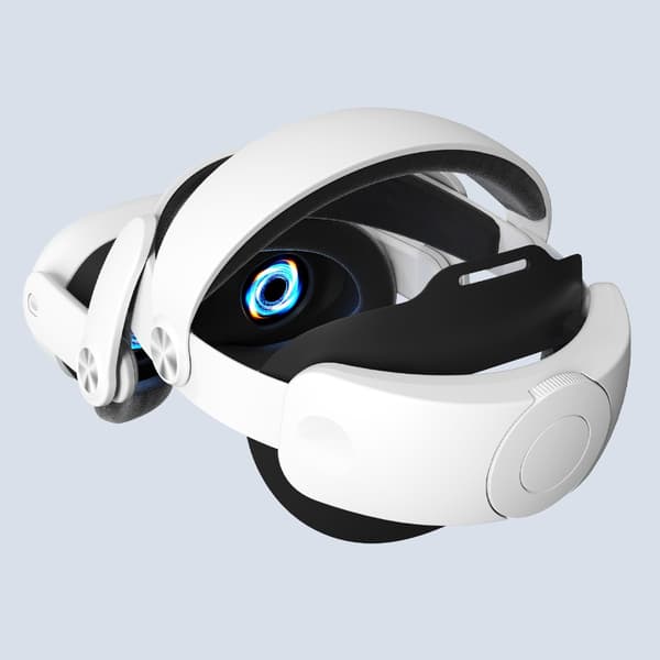 VR-hodebånd med minneskum for 3S VR-briller, komfortabelt hodebånd