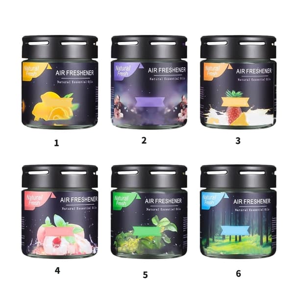 Bil Luftfrisker Solid Parfume Auto Duftspreder Solid Salve Dåser forest
