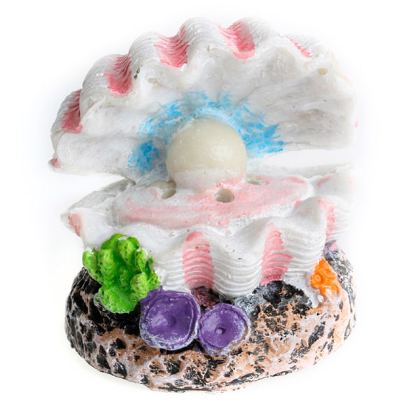 Akvariumprydnad Bubble Stone Ljus färg Fake Coral Konstgjorda snäckor Form Airstones för akvarier dekoration
