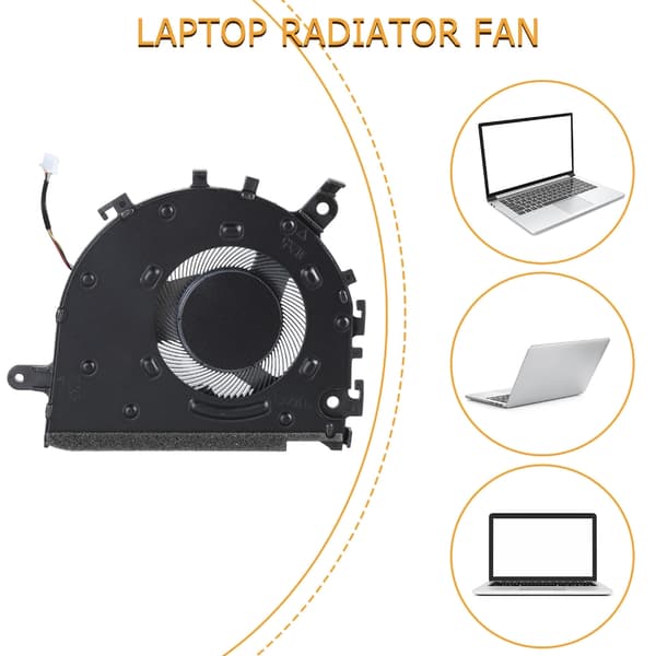 Metal Udskiftnings Køleventilator Til Notebook 3-14ITL6 V14 S14 V15 G3 CPU
