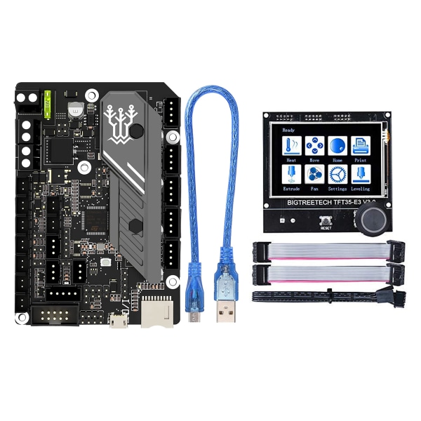 BIGTREETECH-SKR Mini E3 V3.0 Bundkort Med TMC2209 UART VS SKR 2 3D Printer Bundkort til Ender 3 Ender 5 Pro CR