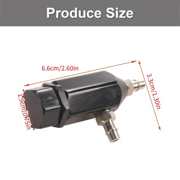 Reglerande Kontrollventiler Aluminium Manuell Boost Controller Justerbar Red