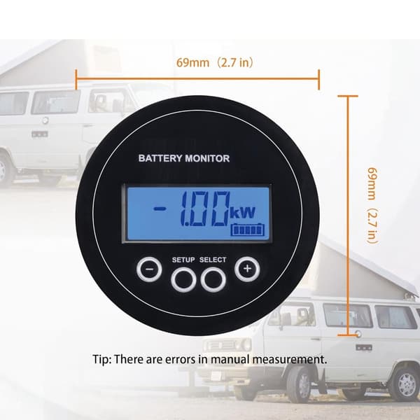 BMV-712 Multifunktions Batterimåler Tester med Shunt Batteritester