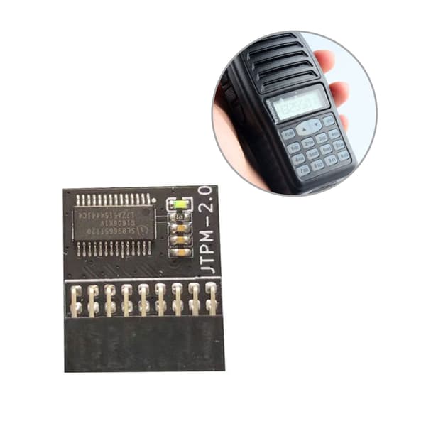TPM2.0 LPC 18pin Databeskyttelse Fjernkort Sikkerhedsmodul
