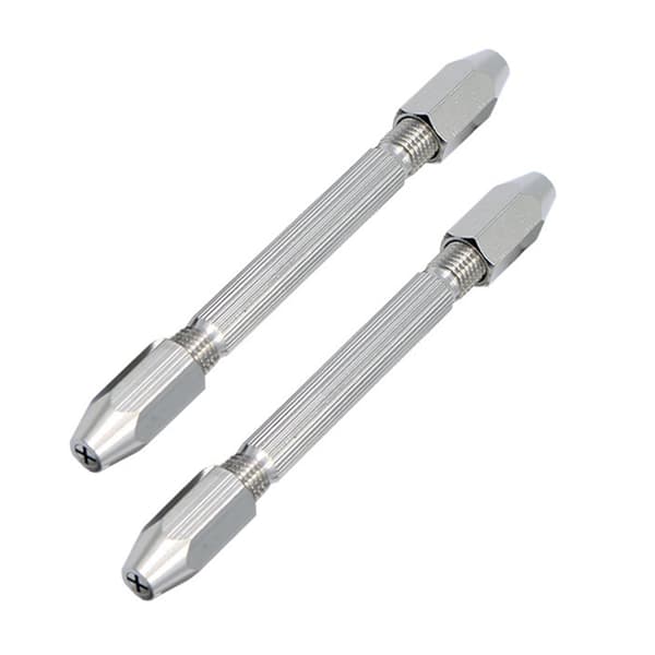 Mini Micro Manuell Gimlet Dobbel End Pin Vice Bore Håndboreverktøy for Bor