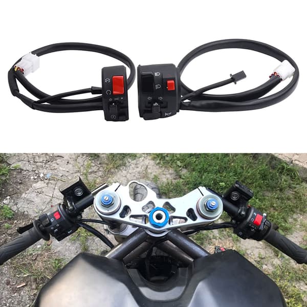 Hornknap Blinklys Start Styr Controller Kontakt til 300cc 600cc