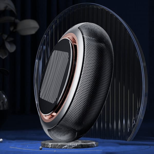 Bil Aromaterapi Aroma Diffuser Luftrenser Friskere Solenergi Roterende