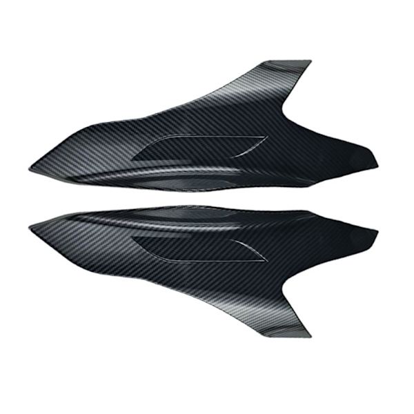 1 Par Sidokåpa Panel Dynamisk Vinge Kit Kåpa Aerodynamiska Winglets Black
