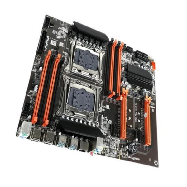 X99 Moderkort med dubbla processorer Stöder LGA 2011 och 2011 3 för X99 Chipset DDR4