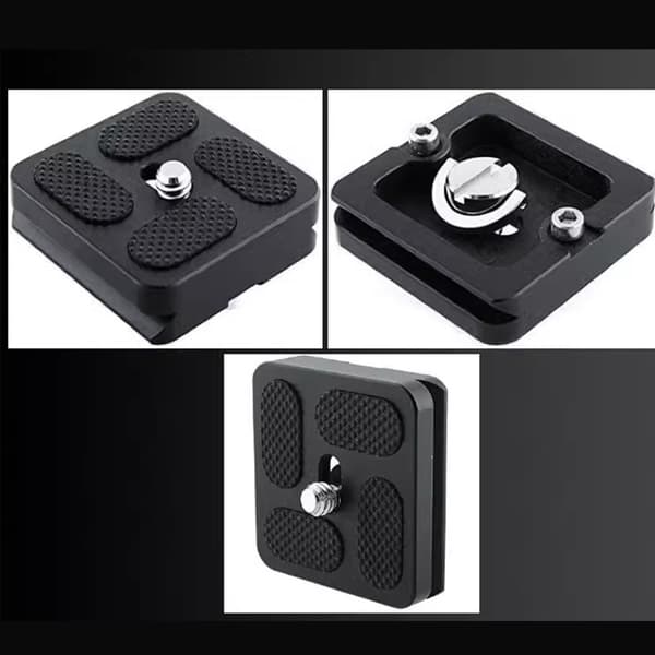 Arca Quick Release Plade med 1/4 tomme Skrue til DSLR Kamera Kuglehoved