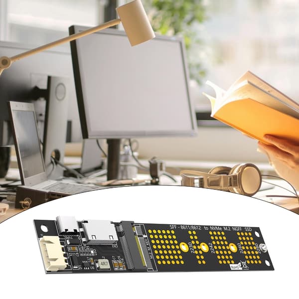 Avansert M.2 NVMe SSD til PCIE SFF 8611 Adapter for rask dataoverføring