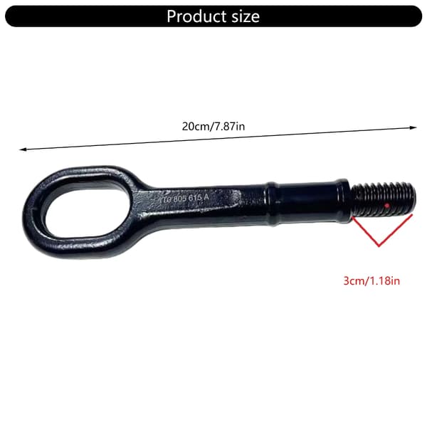 Opgraderinger Bugseringskrog 1T0805615A Kraftig Trailer Tilbehør til Biler