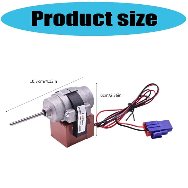 12V D4612AAA21 Erstatning for kjøleskapets fordamperviftemotor