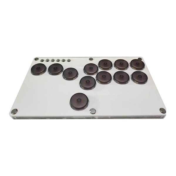 Bærbar Mekanisk Fighting Stick Kontroller Gaming Keypad Kontroller Arkade Joystick Kompatibel for PC SKY2040 Holdbar