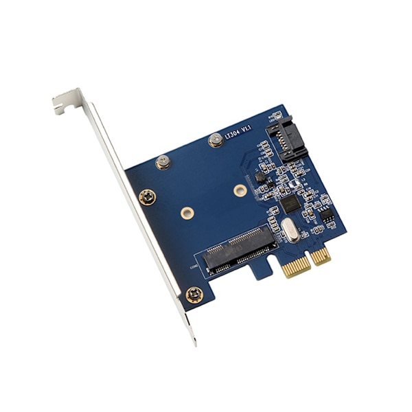 PCIe SATA MSATA SSD Adapter SATA 3.0 Controller Udvidelseskort til stationær PC