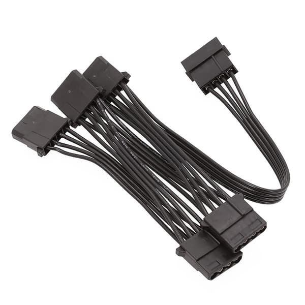 IDE til SATA Strømsplitterkabel Stor 4Pin til IDE SATA Strømkonverteringslinje