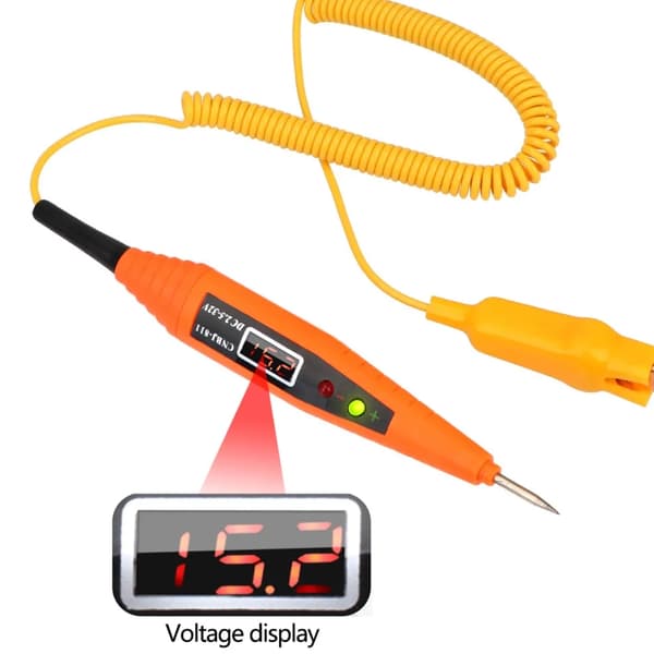 2.5-32V Elektrisk Spenningskrets Tester Lastebil Bil Digital Bil Tester