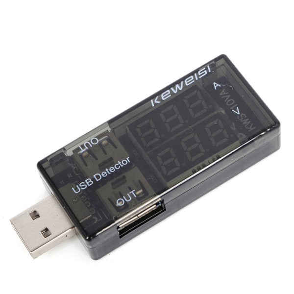 USB laddningsdetektor USB testare Dual Meter Display