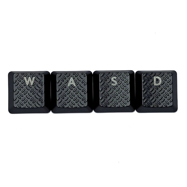 Gör-det-själv anpassade tangentbordstangenter 8 st ABS Bakgrundsbelyst GL Taktil Switch Keycap för med textur Cover för G913 G915 G813 Black