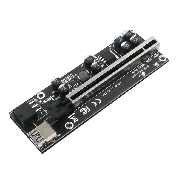 60 cm dubbelskärmad USB 3.0-kabel PCI-E Pcie Riser 009S PLUS Profesional för Express 1X 4x 8x 16x Extender PCI E Riser