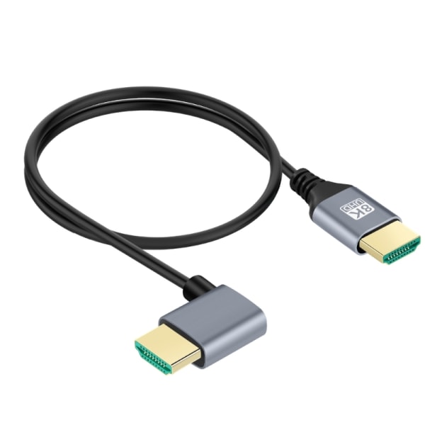 HDTV Version 2.1 8k60hz Highdefinition Tynd Ledning til Skærm Computer Set-Top Boks TV Tilslutningskabel Albuekabel