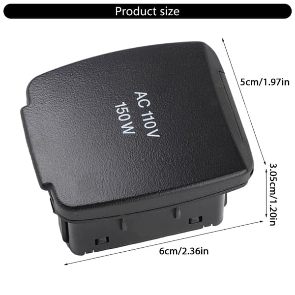 AUX USB -ääniliitäntä DS7T19G247AC ABS USB-sovitin, helppo asennus autoon
