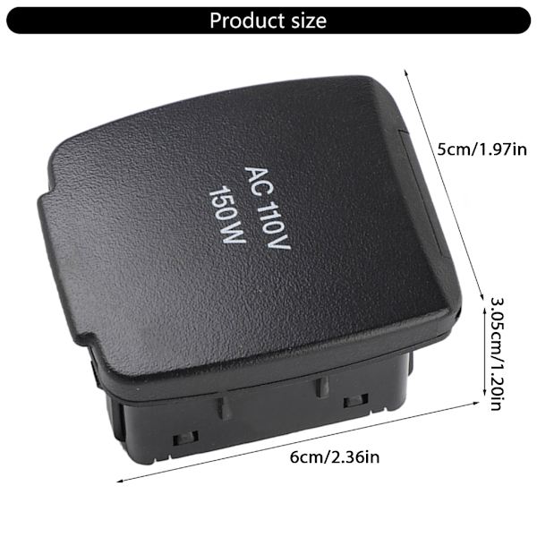 AUX USB lydinterface DS7T19G247AC ABS USB-adapter Nem installation til bil
