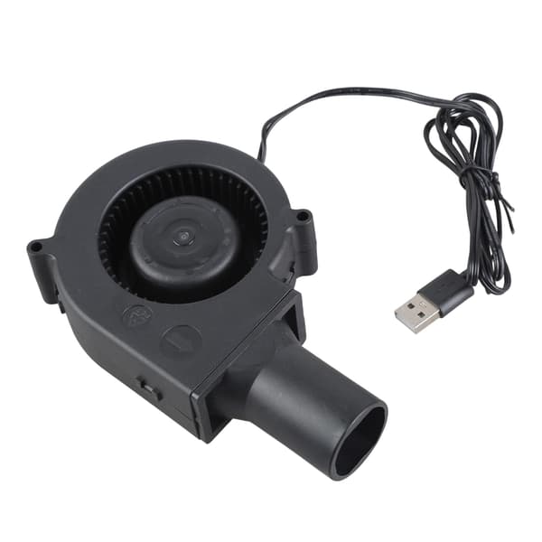 Usb 5V Elektrisk Luftblæser Ventilator Til Camping BBQ Opvarmning