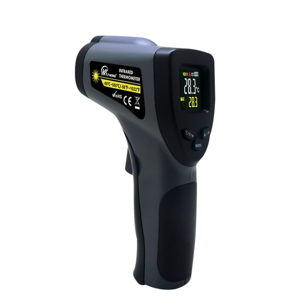 Infraröd termometer Digital temperaturpistol för matlagning Beröringsfri elektrisk laser- temperaturmätare Hemreparationer Handgjorda